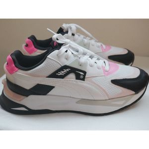 Puma Women's Athletic Shoes - White, Black, Pink